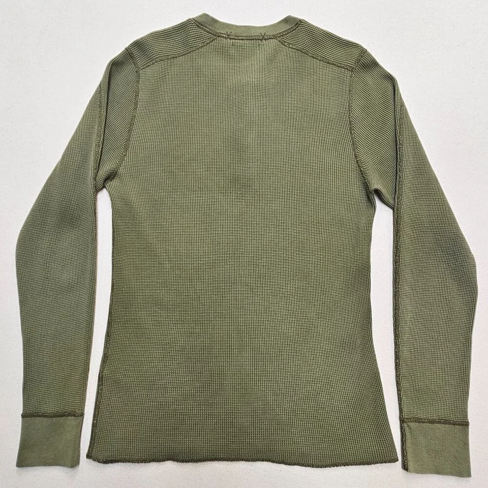 Wallace & Barnes Waffle Knit Henley M